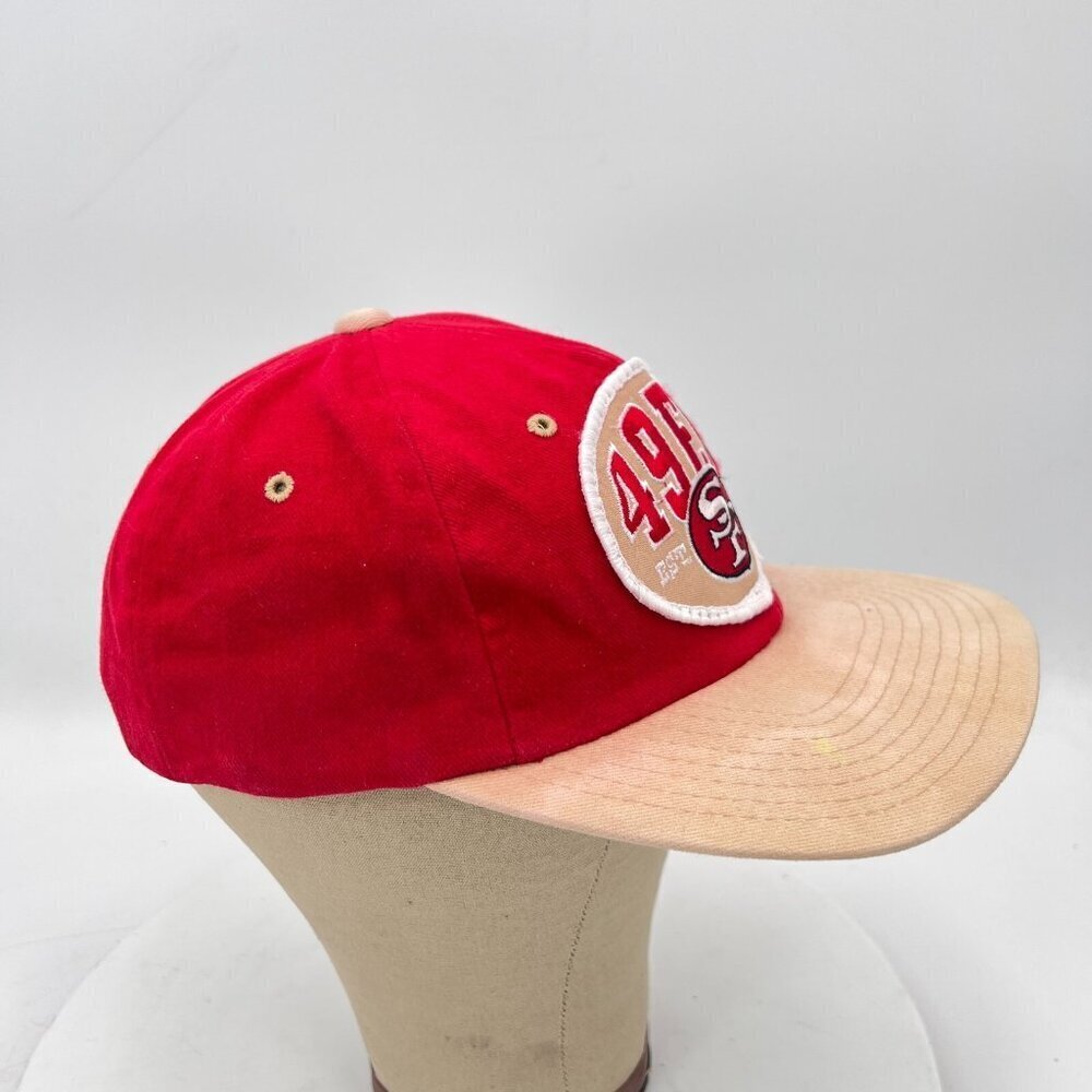 San Francisco 49ers American Needle Nutmeg Mills Team NFL Baseball Cap Hat - Picture 3 of 9